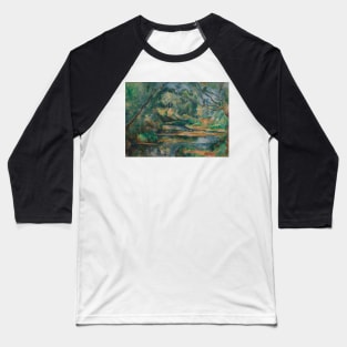 The Brook by Paul Cezanne Baseball T-Shirt